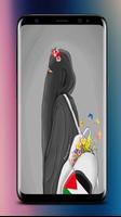 Muslimah Cartoon Wallpaper - blessings ภาพหน้าจอ 2