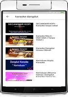 Lagu Dangdut Tanpa Vokal : Karaoke Dangdut capture d'écran 1