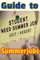 Guide to Summer jobs Affiche