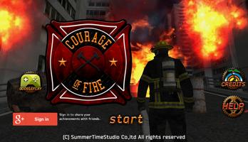 Courage of Fire الملصق