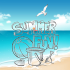 Summer Theme Coloring Pages icono