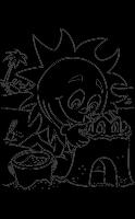 Summer Theme Coloring Pages 截图 2
