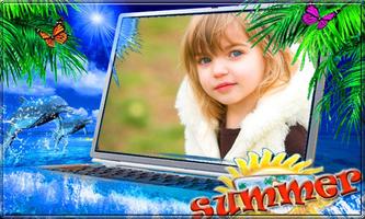 Summer Photo Frames Poster