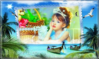 Summer Photo Frames captura de pantalla 2