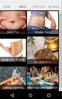 Diet Plan to Lose Belly Fat Poster