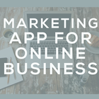 Marketing App Online Business icône