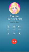 Fake Call Barbi (Prank) capture d'écran 2