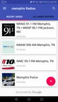 Memphis All Radio Stations Affiche