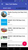 New York All Radio Stations Affiche