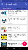 New York All Radio Stations capture d'écran 1