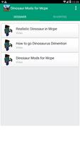 Dinosaur Mods for Mcpe screenshot 2