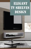 پوستر Elegant TV Shelves Design