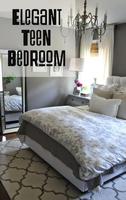 Elegant Teen Bedroom Affiche