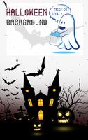 Halloween Trick Treat Background Affiche