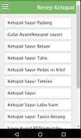 Resep Ketupat Lengkap Screenshot 1