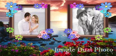 Jungle Dual Photo Frame