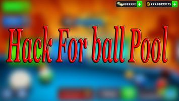 Cheats For 8 Ball Pool Hack - Prank! Plakat