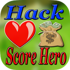 Cheats For Score Hero Hack - Prank! icône
