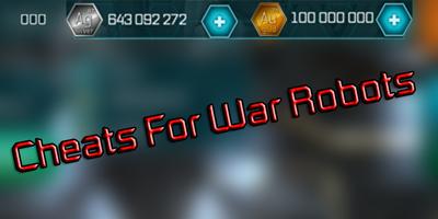 Cheats For War Robots Hack - Prank! Plakat