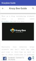 Krazybee Guide captura de pantalla 3