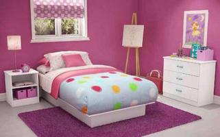Girls Bedroom Puzzles Affiche