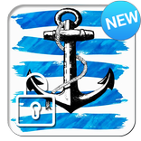 Ocean Anchor Lock Screen
