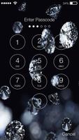 Diamond Rain Screen Lock Ekran Görüntüsü 1