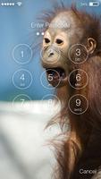 Happy Monkey Lock Screen स्क्रीनशॉट 1