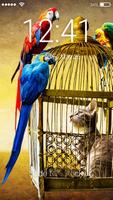 Parrot Ara Lock Screen poster