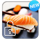 Sushi rolls écran de verrouill icône
