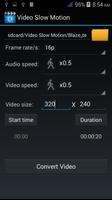 Slow Motion Video capture d'écran 1