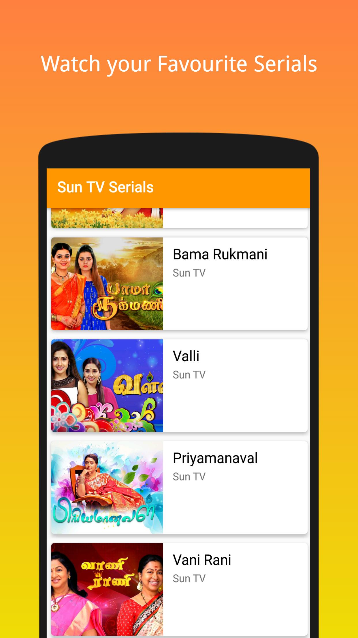 tamil sun tv serial app download tamil sun tv serial app download