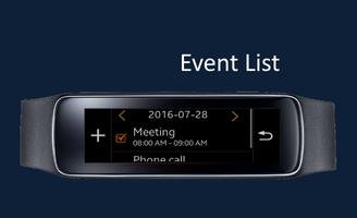 Schedule for Gear Fit 포스터