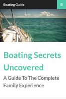 Boating Secrets Guide Affiche