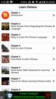 Learn Chinese ภาพหน้าจอ 1