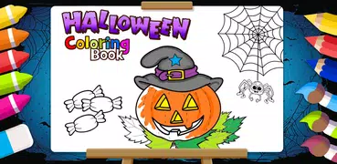 Halloween Coloring Book