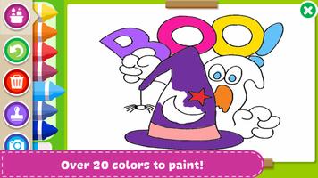 Halloween Coloring Book 포스터