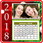 Kalender-Bilderrahmen 2018 Zeichen
