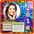 Calendar Photo Frame 2018 ícone