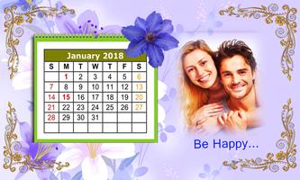 پوستر Calendar Photo Frames 2018