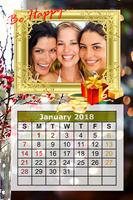 Calendar Photo Frames 2018 Affiche