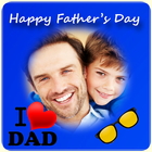 Happy Father's Day Frame icône