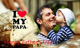Happy Father's Day Frame Affiche