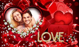 Valentine's Day Photo Frames 2021 Affiche