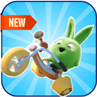 Free Sunny bunnies bike speed game Zeichen