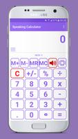 Speaking Calculator پوسٹر