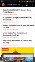 China Business News captura de pantalla 2