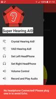 Poster Super Hearing Aid
