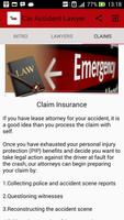 Car Accident Lawyer اسکرین شاٹ 1