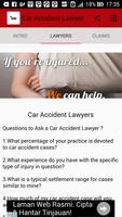 Car Accident Lawyer syot layar 2